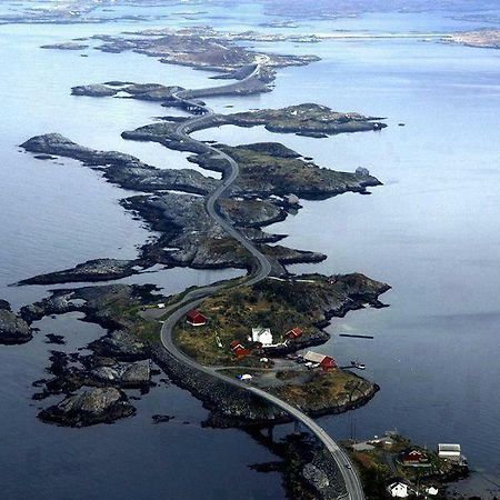 Leite Gard Near Atlantic Road In Hustadvika Lyngstad ภายนอก รูปภาพ
